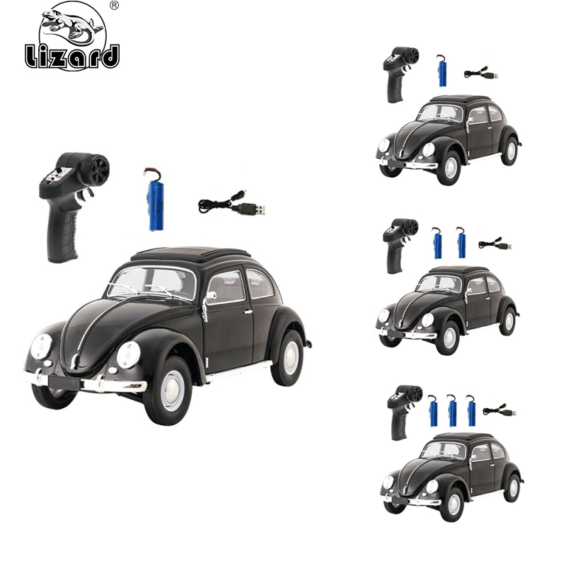 CXD D62mini 1:16 Full Scale Remote Control Car 2.4G RC Drift Car With Lights Retro Mini RC Climbing Car Model Toy Gifts For Kids ราคา 998 บาท*ส่งฟรี