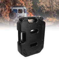 AUMOTOP Spare Petrol Tank Shockproof Universal Fit 10L Portable Emergency Backup Leak Free Fuel Oil Storage Tank for SUV for Vehicles for ATV