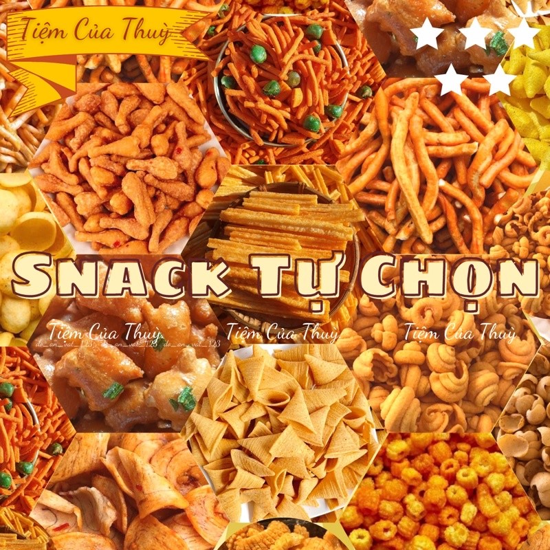   Dùng Thử  Snack Ăn Vặt Tự Chọn Snack Tổng Hợp Giá Rẻ Nhiều Món Đa Dạng bim bim cân đồ ăn vặt hot 