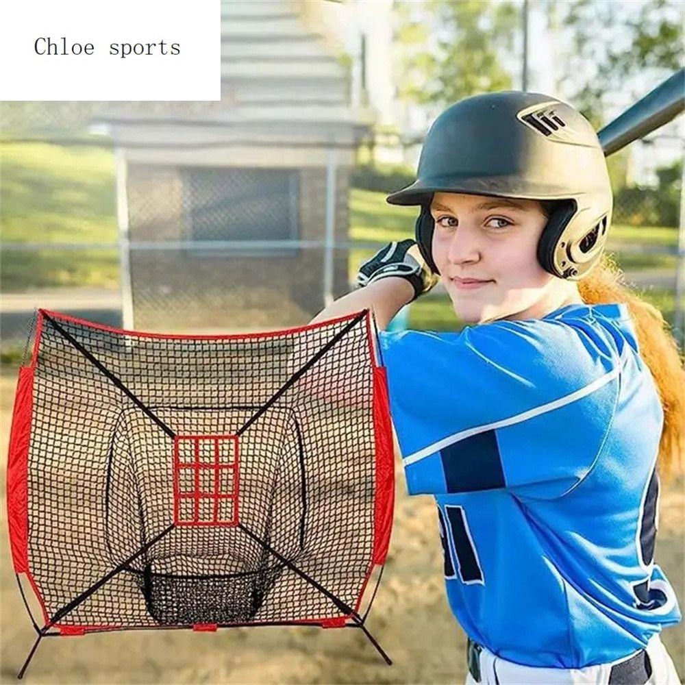 CHLOE 9 Hole Baseball Hitting Net Throwing Target Training Aid Baseball