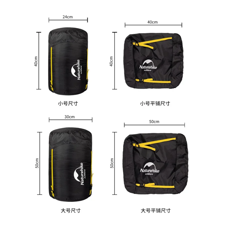 Naturehike túi nén mới cho túi ngủ xách tay nén Túi Ngủ Bao 300D Oxford Túi ngủ Túi lưu trữ túi (Hot