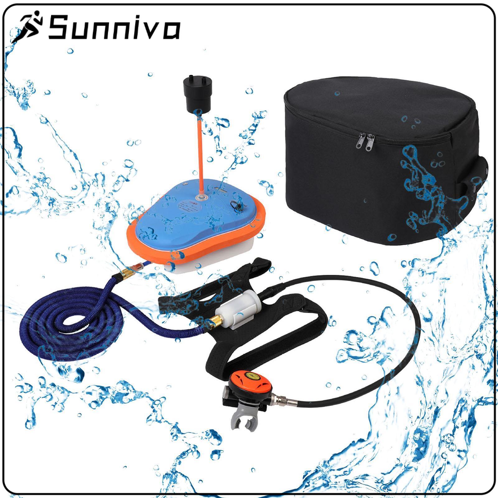Gazechimp Scuba Breathing Apparatus Small Size Fully Waterproof Versatile Accessories with Handbag Underwater Support for Beach Diver ราคา 14,373 บาท*ส่งฟรี