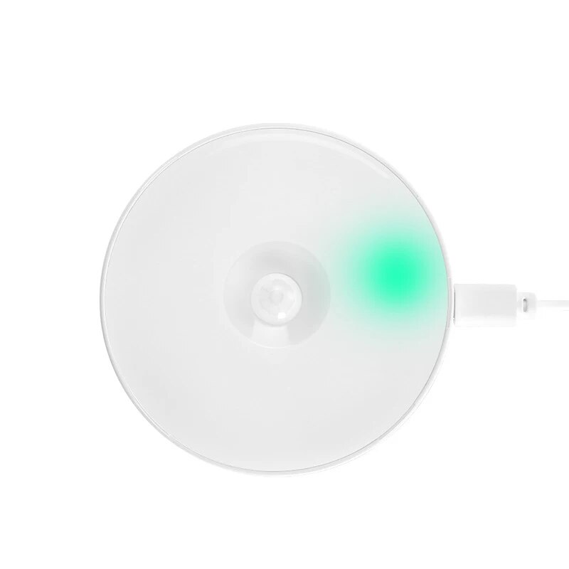 LED đêm cảm biến có thể sạc qua USB tiết kiệm năng lượng phòng ngủ nhà vệ sinh Cầu Thang Thông Minh đèn cảm ứng cơ thể Kid món quà giáng sinh