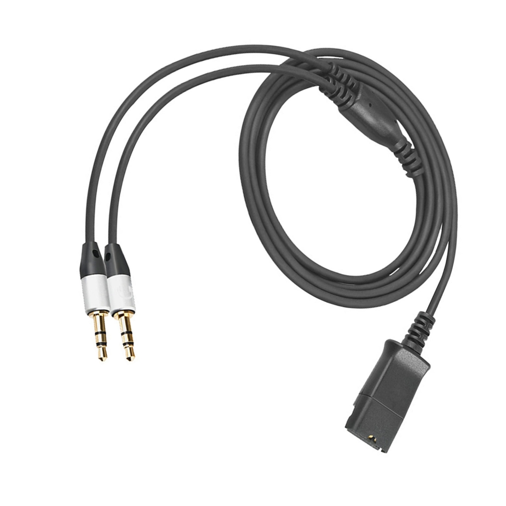 Có thể tháo rời 3.5 mét để QD tai nghe cáp ngắt kết nối nhanh chóng dây dễ dàng để sử dụng & cửa hàng