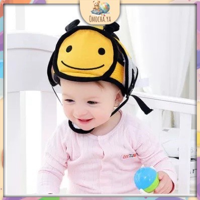 Baby Head Protection Adjustable Soft Safety Baby Helmet Infant Head Protector Walk Safety Headguard Security Topi Keselamatan Kepala Bayi