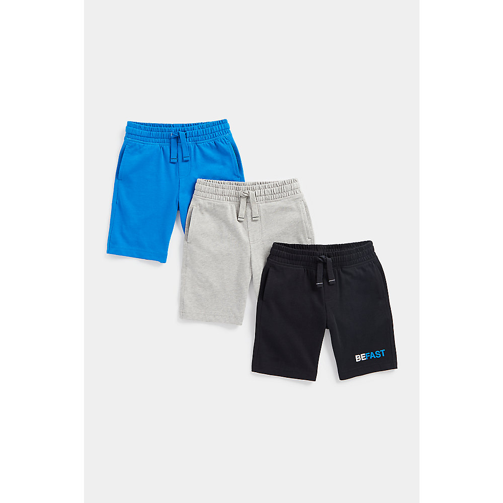 กางเกงขาสั้นเด็กผู้ชาย Mothercare Be Fast Jersey Shorts - 3 Pack EB224 ราคา 795 บาท*ส่งฟรี
