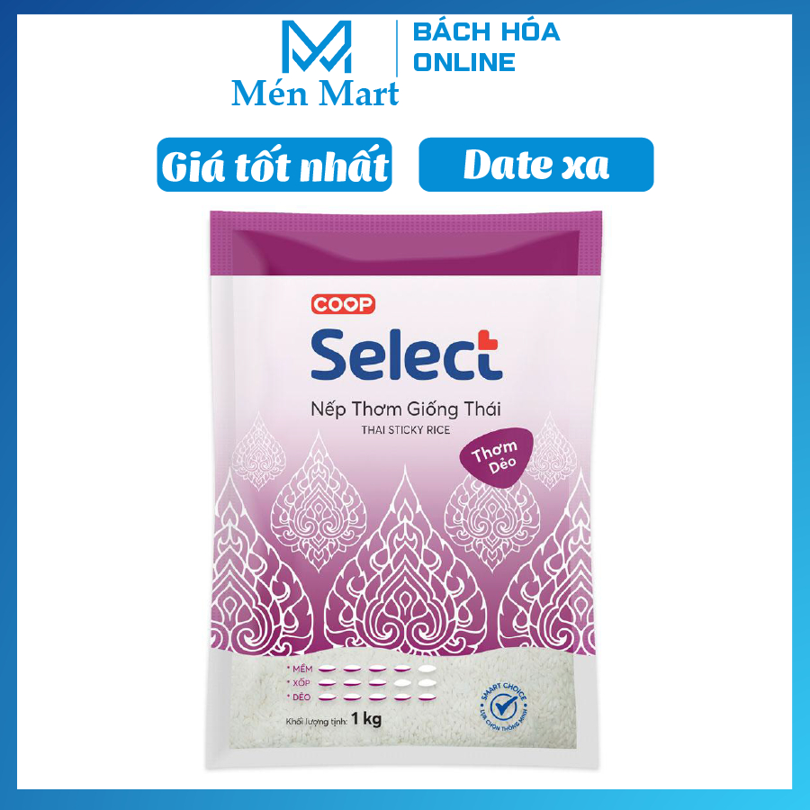 Nếp thơm Thái Coop Select 1 kg – King Green