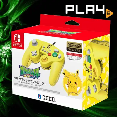 Nintendo Switch Hori Classic Controller - Pikachu Yellow