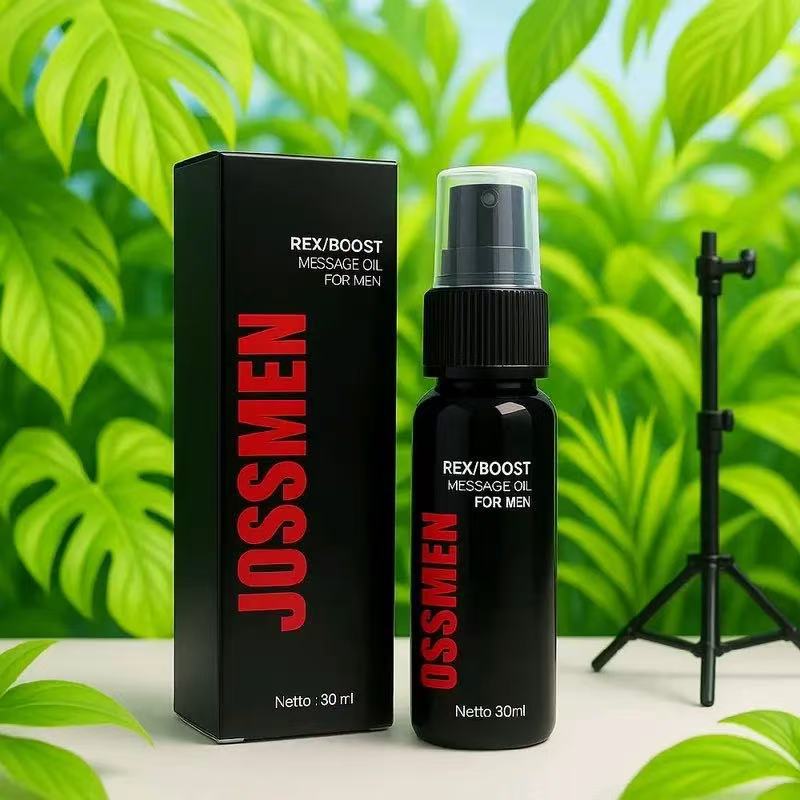 Cross-border hot JOSSMEN Men's Massage Oil   Moisturizing and Nourishing Skin Massage Oil, Soothing and Cooling for External Use