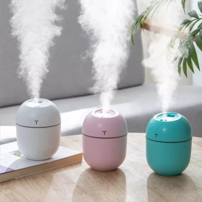 [Local Seller] 220ML Mini Portable USB Ultrasonic Air Humidifier Essential Oil Diffuser Spray Manufacturer Aromatherapy
