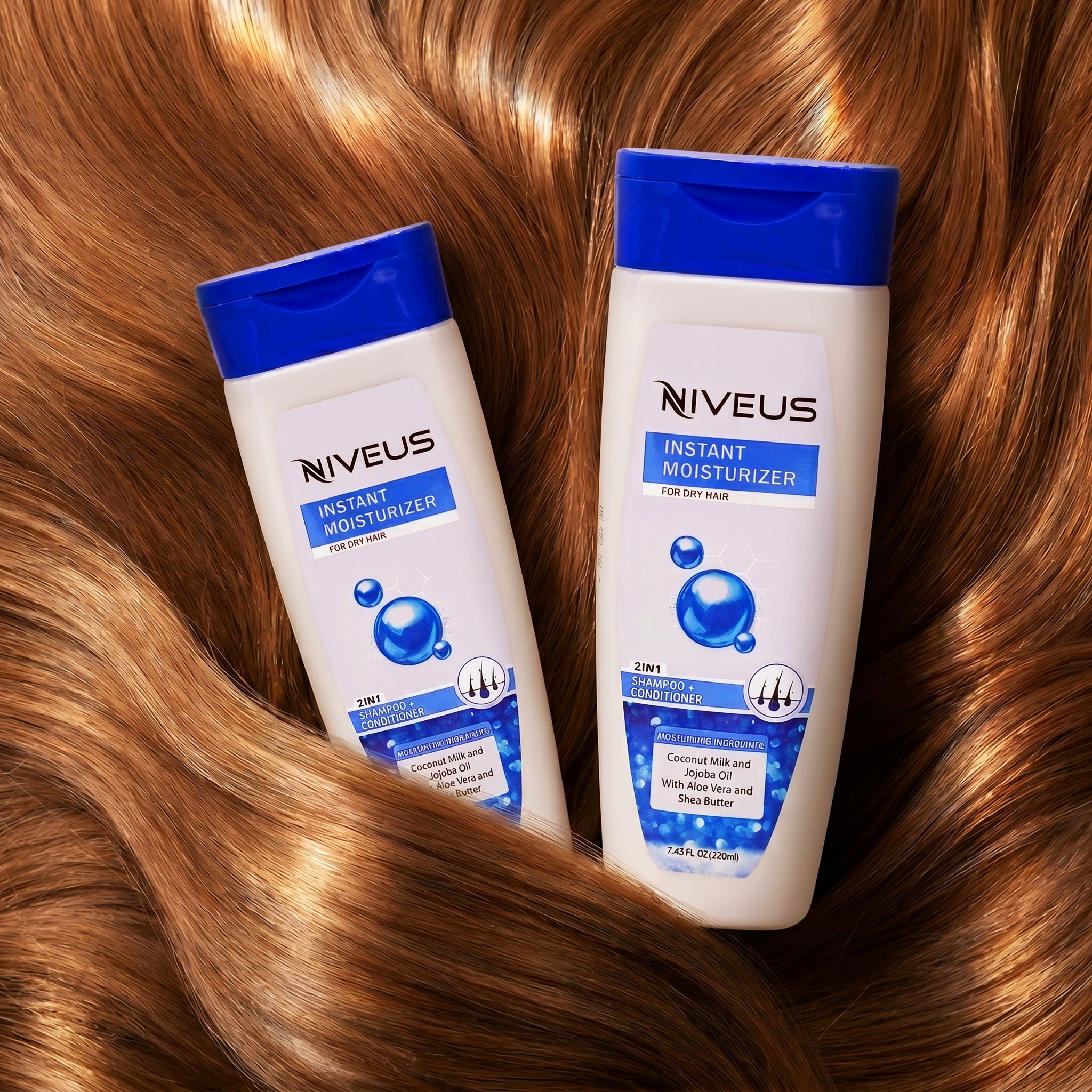 Niveus Instant Moisturizer Shampoo - Plus Conditioner | Hair Conditioning Care