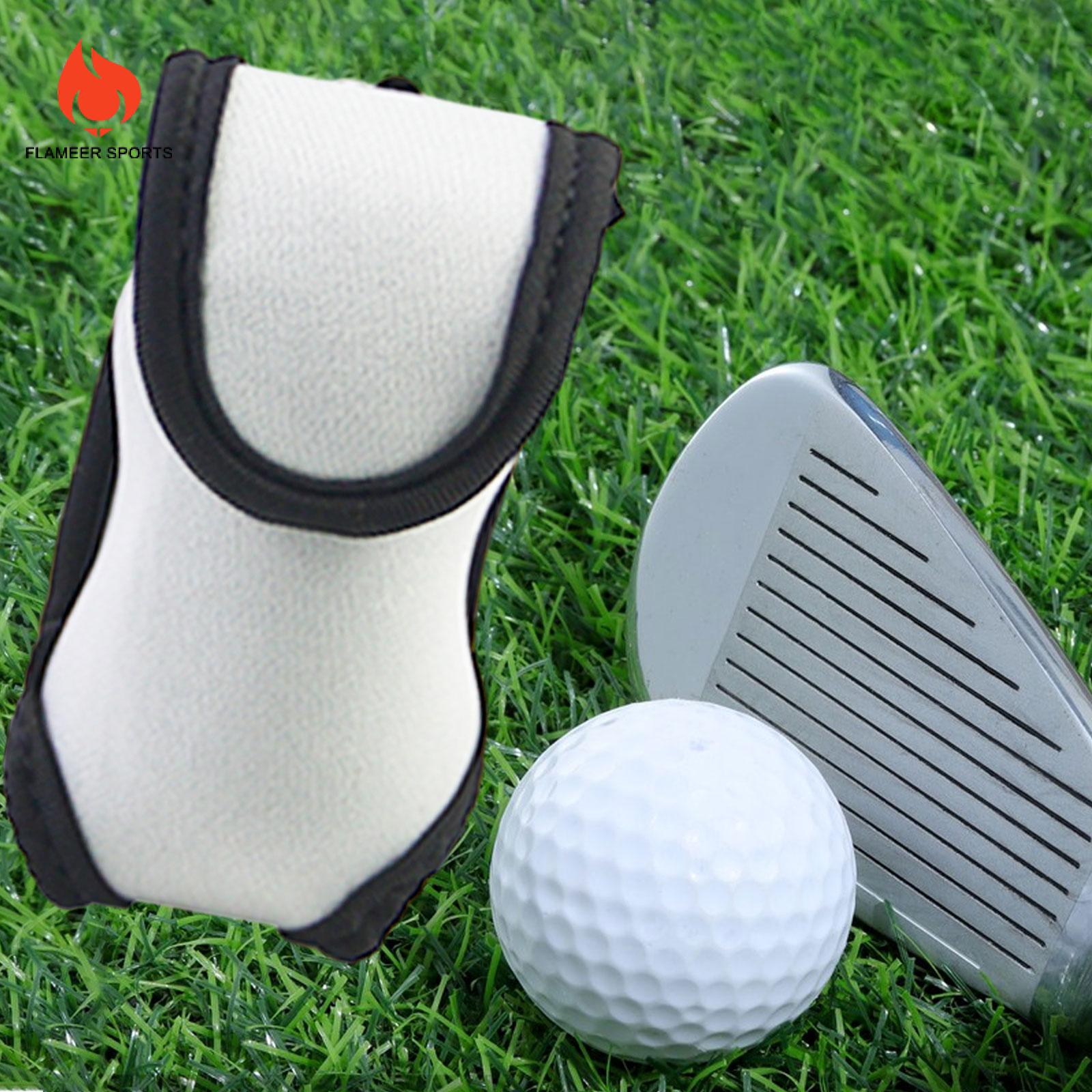 Flameer bóng gôn Túi đựng dụng cụ giữ bóng golf Túi thực tế Thắt lưng Thắt lưng túi giữ hai
