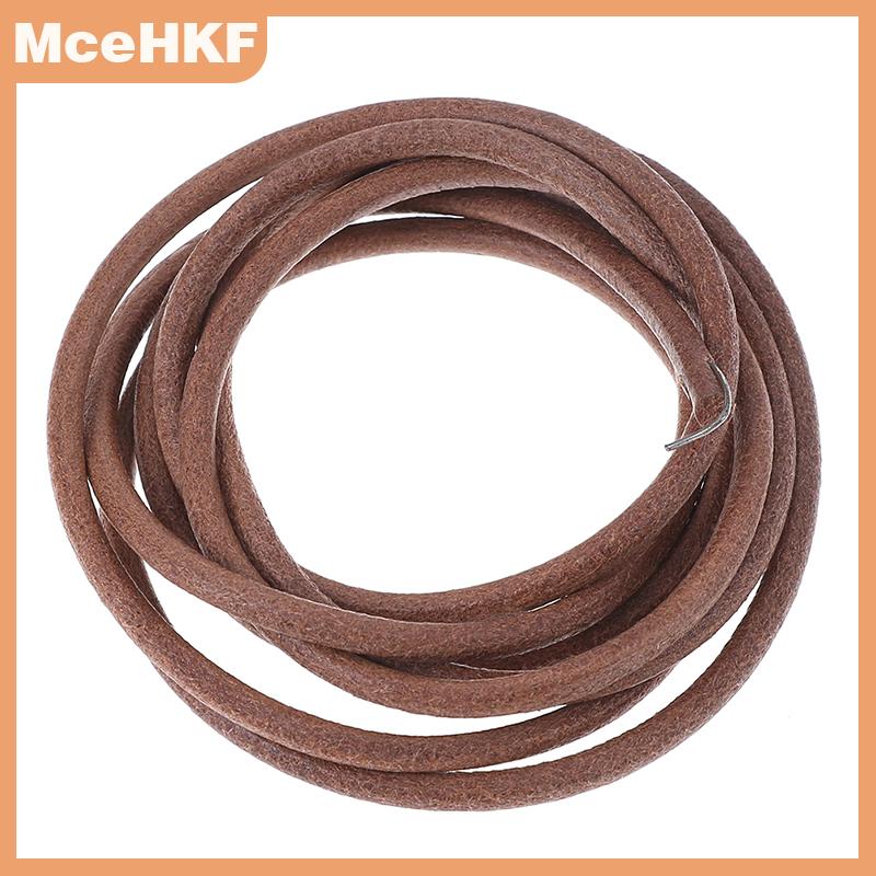 ❤❤❤Hot Sale MceHKF 72 183cm Leather Belt Antique Treadle Parts + Hook For Singer Sewing Machine