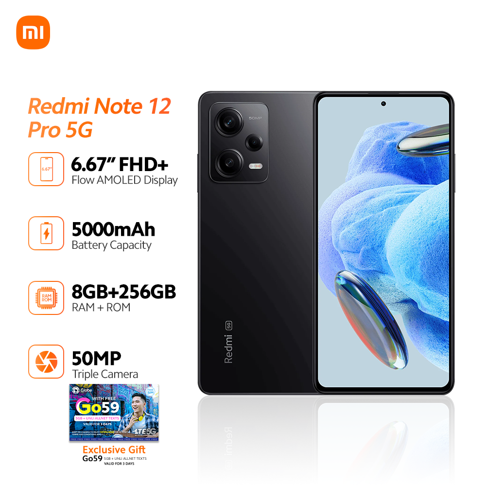 Xiaomi Redmi Note 12 Pro Smartphone - 8GB RAM, 128GB, 6.67 Zoll Display, 5000mAh, 67W Schnellladung