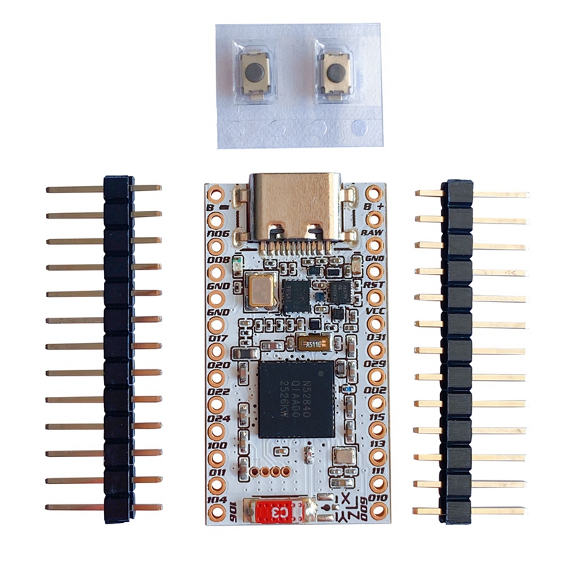 [jwerlyday]NRF52840 ICM45686+ QMC6309 Module for Supermini/Pro Micro for SlimeVR Trackers and Keyboa