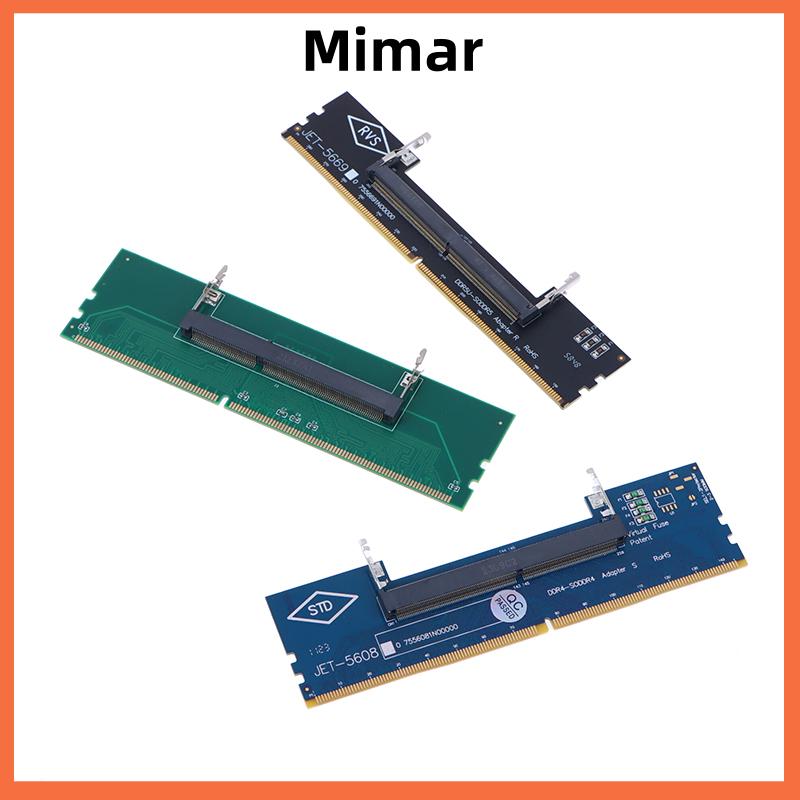 🔥🔥🔥【Fast Shipping】 DDR3 DDR4 DDR5 máy tính xách tay SO-DIMM để máy tính để bàn chuyển đổi thẻ chuyển đổi Bộ nhớ RAM kết nối bộ chuyển đổi