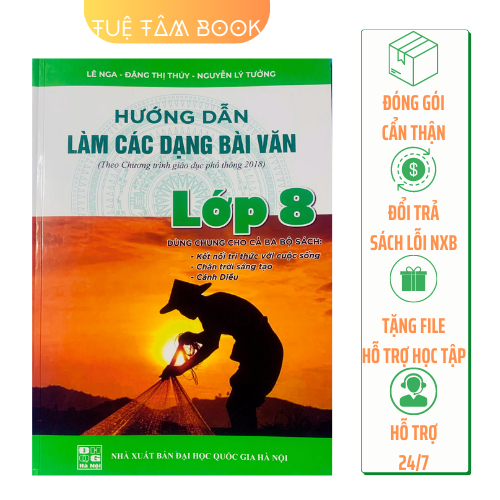 Sach - hướng dẫn làm các dạng bài văn lớp 8