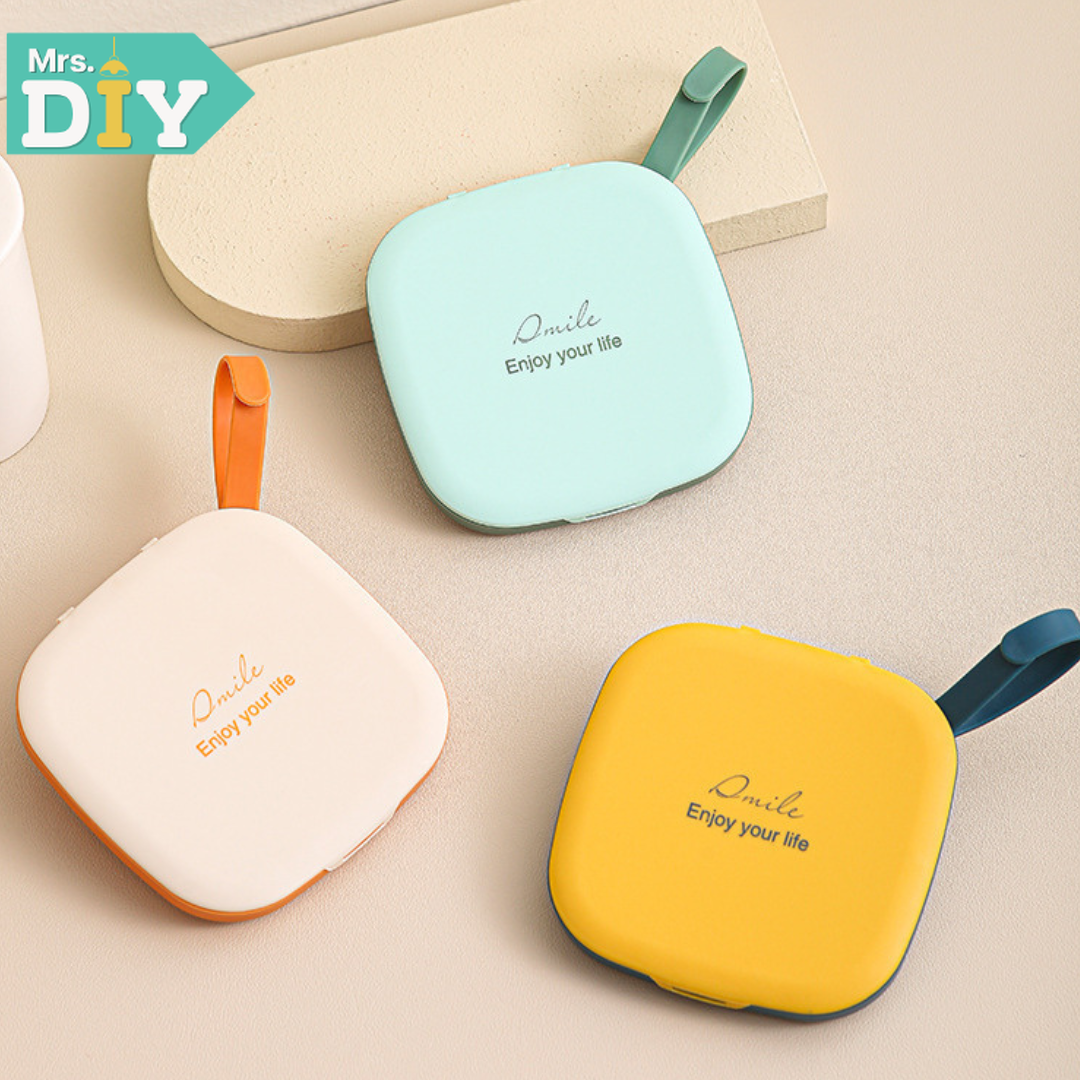 MRS.DIY ตลับใส่แมส กล่องเก็บหน้ากากอนามัย ป้องกันฝุ่น พกพาสะดวก กล่องเก็บแมส กันน้ำ กันฝุ่น กระเป๋าเก็บของขนาดเล็ก ราคา 29 บาท*ส่งฟรี