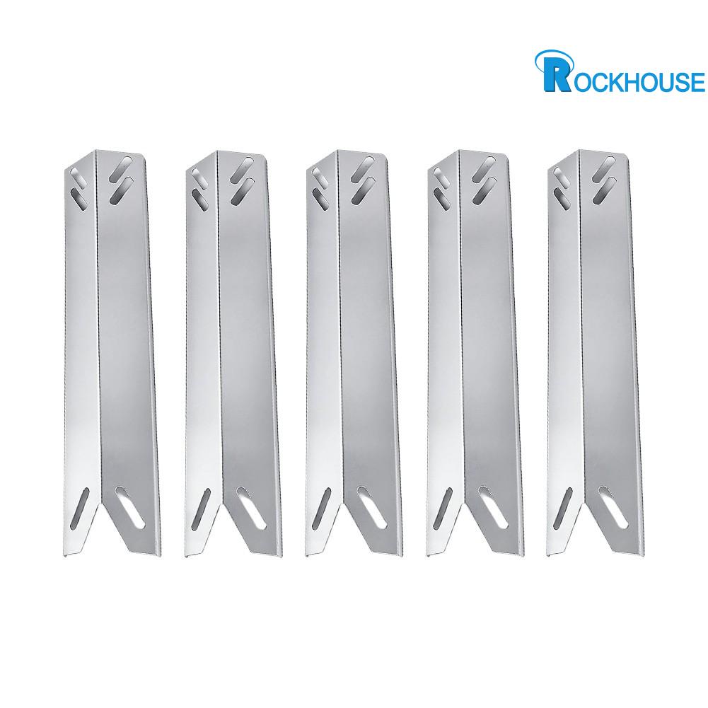 【Rockhouse】 For Gas Grill Parts Heat Plates 5 Pack Stainless Steel Compatible For 2556 2456 [New Products] ราคา 2,615 บาท*ส่งฟรี