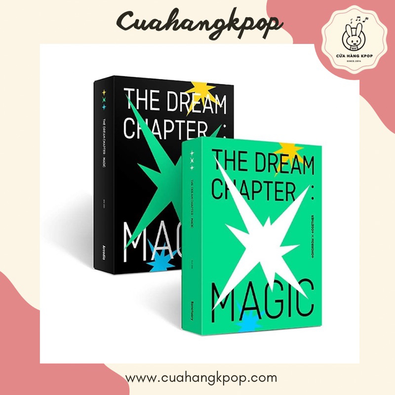 Album txt the dream chaper magic có sẵn cửa hàng kpop