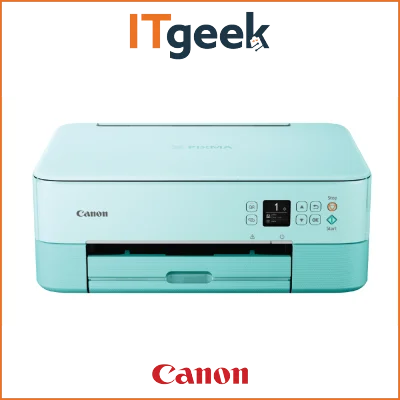 Canon PIXMA TS5370 Wireless All-In-One Inkjet Printer (Green)