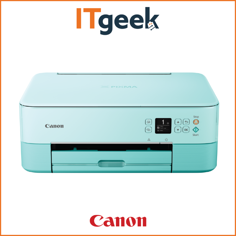 (PRE-ORDER) Canon PIXMA TS5370 Wireless All-In-One Inkjet Printer (Green) Singapore
