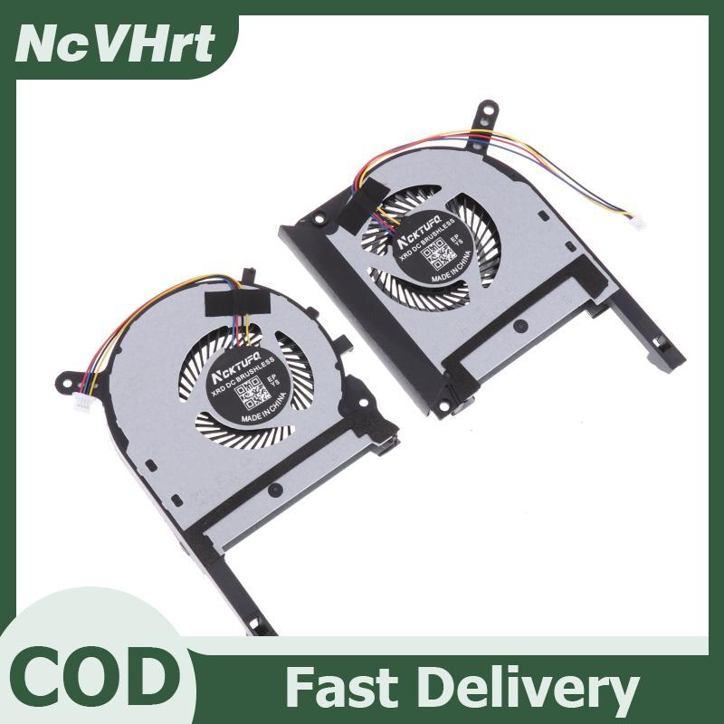 👉Hot Sale NcVHrt Máy Tính Xách Tay CPU GPU Làm Mát Mát Fan Đối Với Asus Tuf Chơi Game Tuf Chơi Game Fx506 Fx95D Fx505gm Fx86 Fx505 Giá 97,809 Đồng*Miễn phí vận chuyển