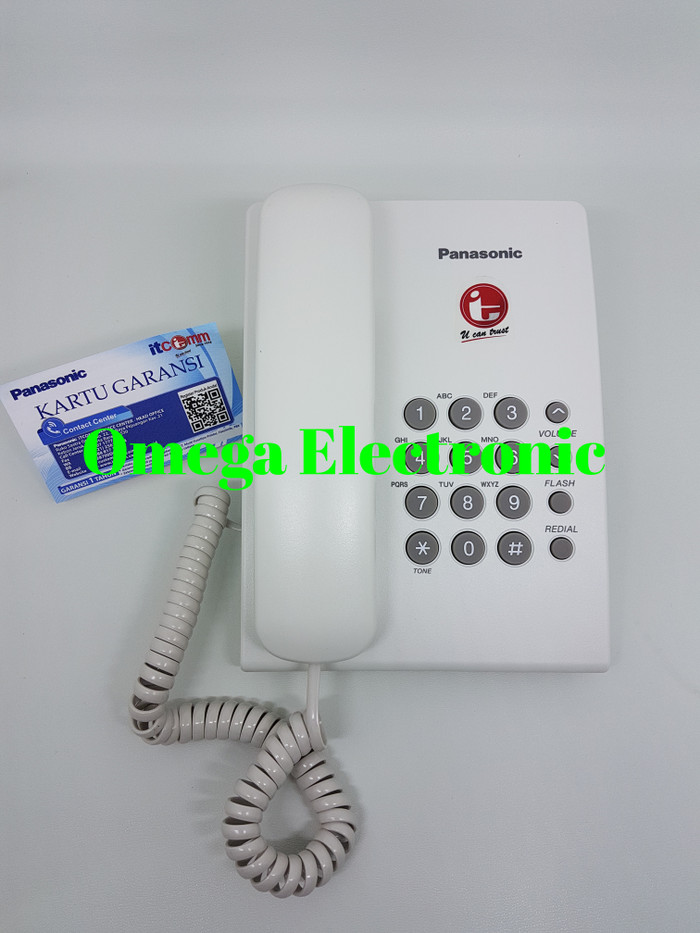 RESMI PANASONIC KX-TS505 - TELEPON KANTOR RUMAH GANTUNG KABEL - ABU-ABU MUDA Giá 405,000 Đồng*Miễn phí vận chuyển