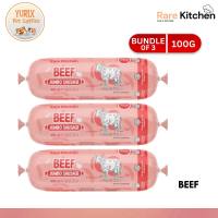 RARE KITCHEN Jumbo Pet Hotdog Sausage for Dogs & Cats – BUNDLE OF 3