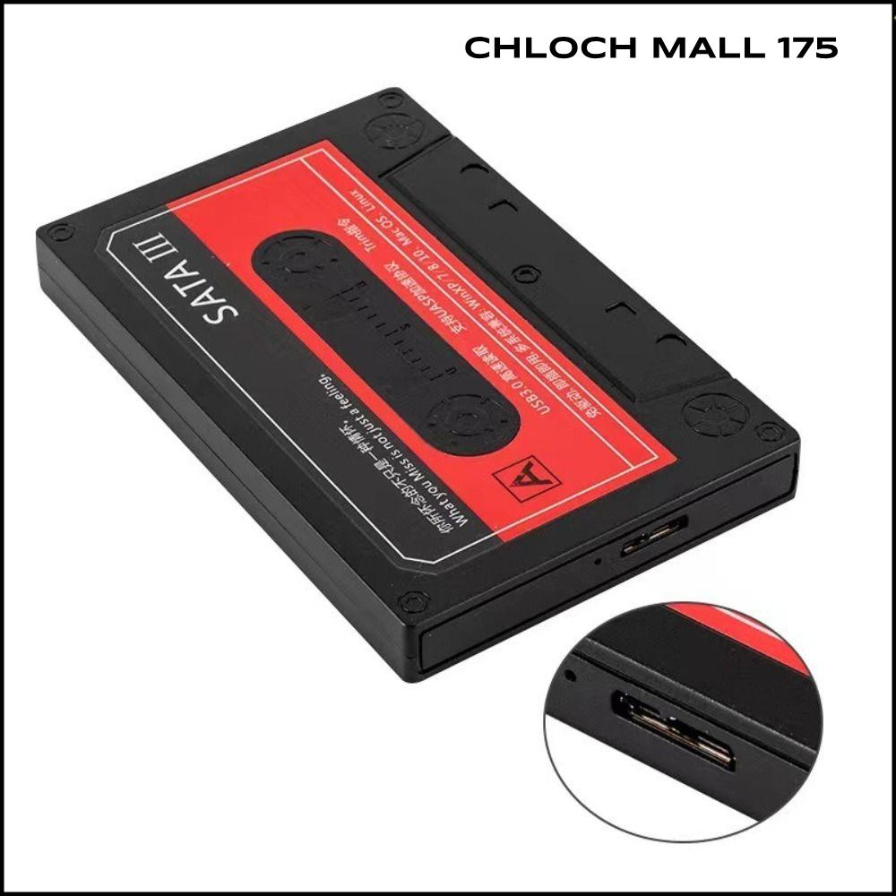 CHLOCH 175 2.5 นิ้ว กล่องใส่ฮาร์ดไดรฟ์ภายนอก ยูเอสบี 3.0 พกพาได้ กล่องใส่ฮาร์ดดิสก์ ใหม่ SATA 5Gbps กล่องใส่ไดรฟ์ USB 3.0 ราคา 209 บาท*ส่งฟรี