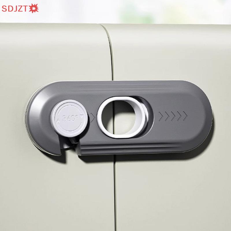 🚚【Local Express Delivery】🚚 Home Refrigerator Lock Multi-Function Drawer Locks For Kids Security Protection Baby Anti-Pinch Hand Cabinet Door Buckle