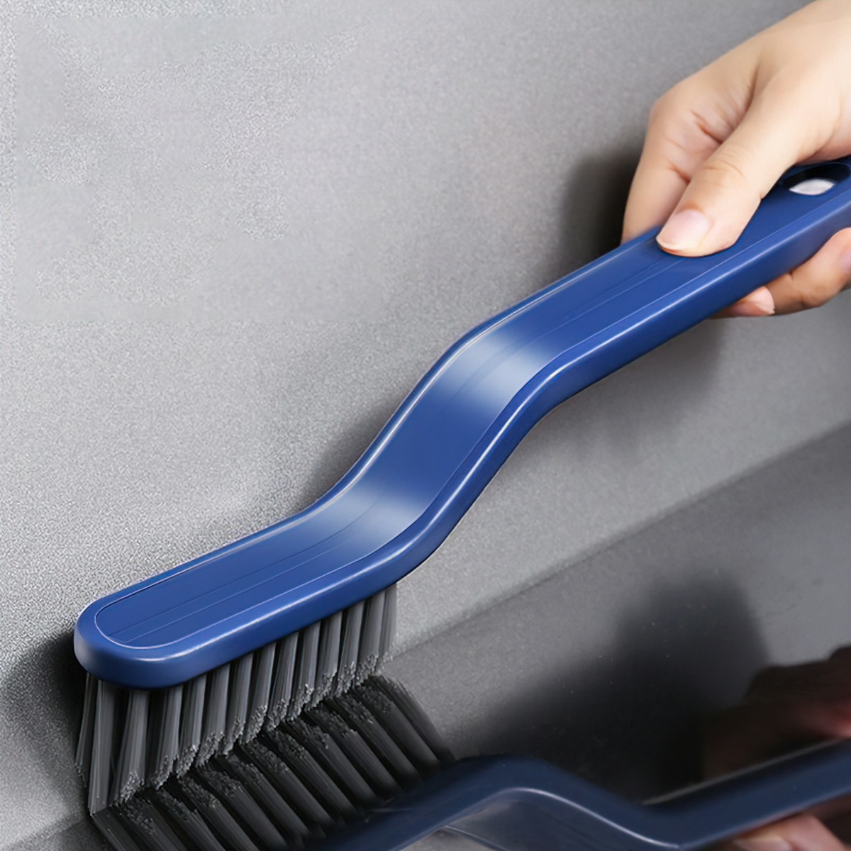 A hygienic scrubby multipurpose steel brush