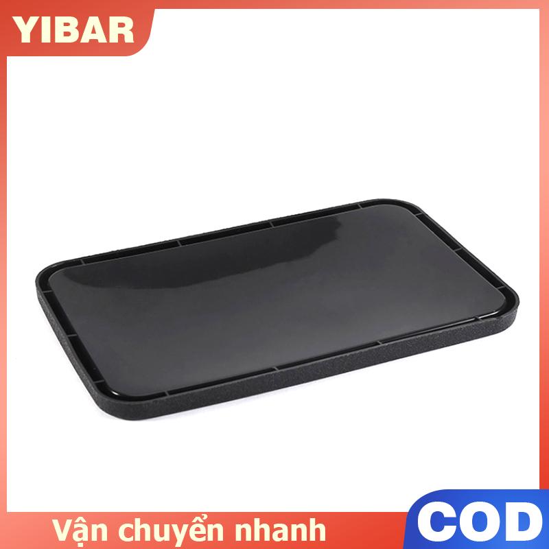 YIBAR Xe phía trước bảng điều khiển Silicone chống trượt lưu trữ Catcher Pad Mat 200x127mm tự động nội thất Bảng điều khiển dính Pad đệm Phụ kiện