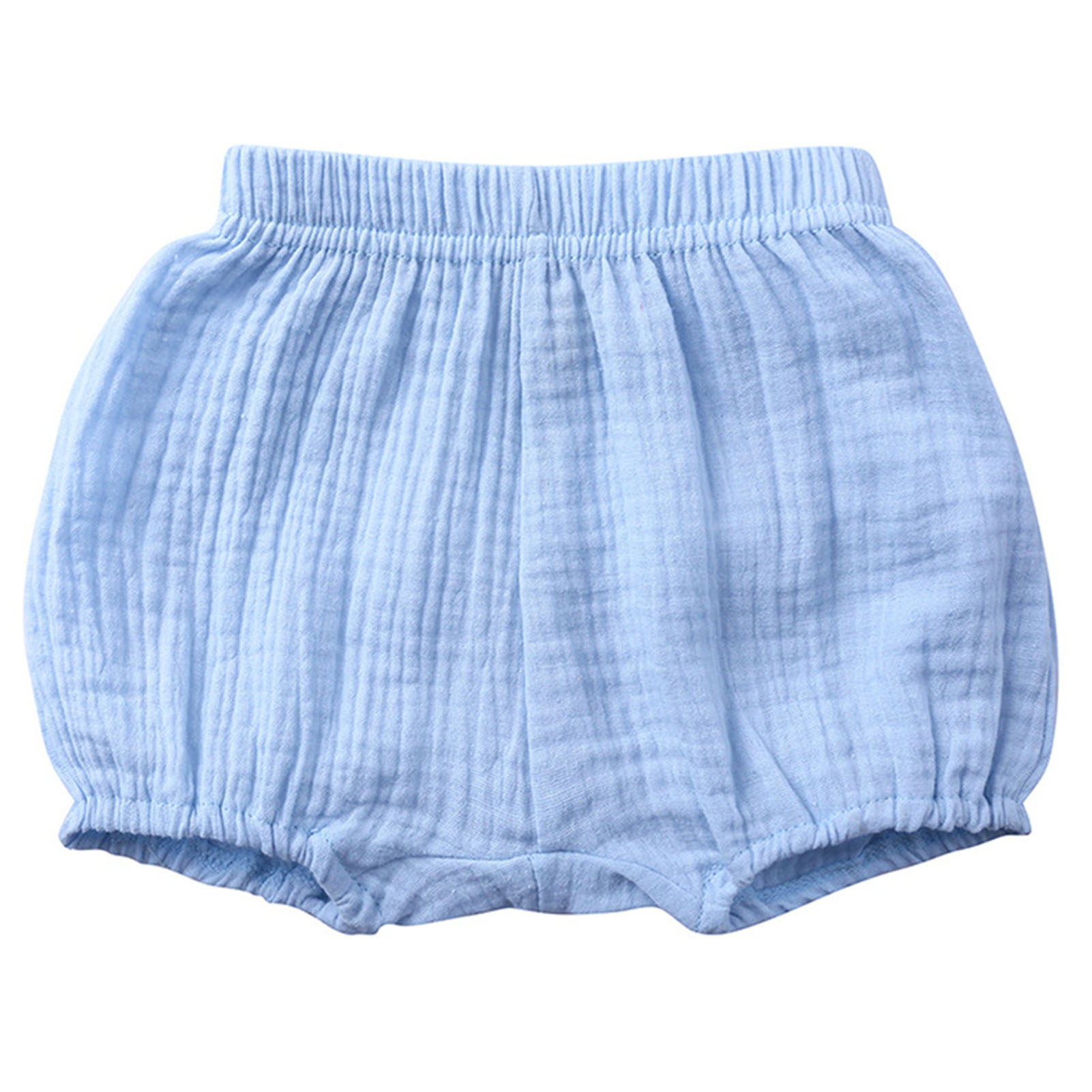 Unisex Bé Bloomer Quần Short Rắn Tái Sử Dụng Cotton Linen Bloomer Quần Short Cơ Bản Panty Cho Trẻ Sơ Sinh Trẻ Mới Biết Đi Trẻ Em