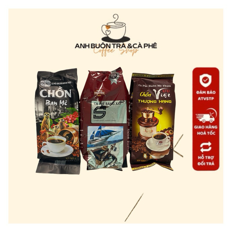 COMBO CÀ PHÊ TRUNG NGUYÊN & CHỒN THƯỢNG HẠNG + CHỒN BAN MÊ