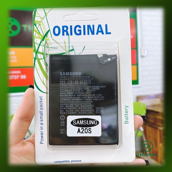 Pin samsung a11 / a10s / a20s scud-wt-n6 zin samsung sản xuất, có bảo hành như hình