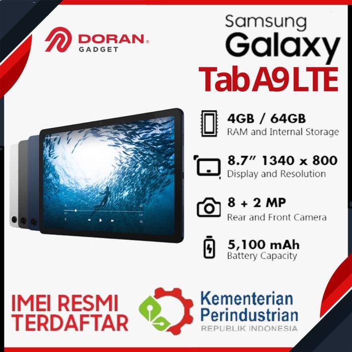 Samsung Galaxy Tab A9 LTE 4/64GB 4/64 GB New Garansi Resmi SEIN - Graphite Harga  2,568,500 Ringgit*Penghantaran Percuma