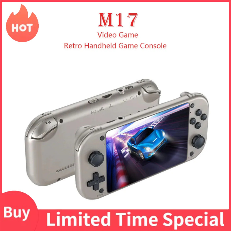 4.3 Inch Video Game Console With Built In 20000+ Games Games 1500MAH Battery Game Console 4K HD Video Nostalgic Game Controller 3D Joystick Console For Kids Men Women ราคา 3,548 บาท*ส่งฟรี