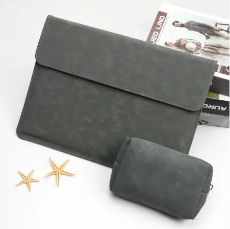 QPAL Laptop Bag Sleeve For Macbook Pro 13 Case M1 For Macbook Air 13 Case 11 12 15 16 Briefcase Notebook Pouch HP Huawei Xiaomi Cover QPZLA - 2