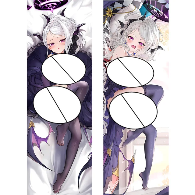 Anime Blue Archive Sorasaki Hina Dakimakura Vỏ gối Sofa mềm đồ ngủ Cushion Cover Vỏ gối Hing Body Wa