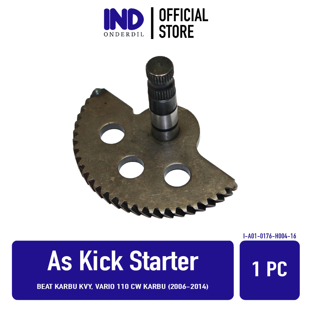 As Kick Starter Beat Karbu KVY & Vario 110 CW Karbu (2006-2014) Slah Selah Stater Gigi Engkol Kampak Harga 45,670 rupiah*Gratis Ongkir