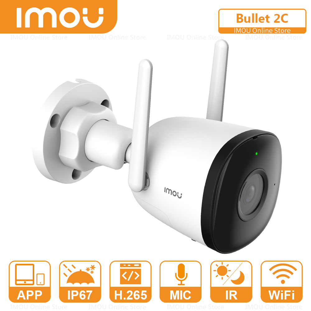 【Trending】 Imou 2c Wifi Ip Camera Outdoor Human Detection Built-In Hotspot Sound Recording Onvif Rtsp Surveillance Cctv