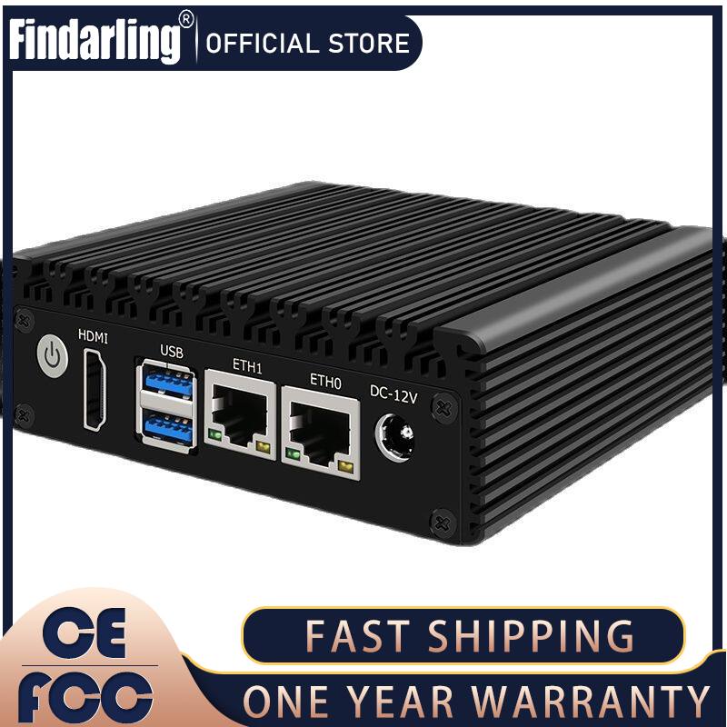 P1 Mini PC 6W Low Power Intel N3050/N3160 Quad Core Quad Thread X86 Soft Router 2*1000M Lan Port HD-MI Output Metal Case PK G31 ราคา 2,415 บาท*ส่งฟรี