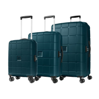 American Tourister Hundo Spinner 3P Set SML - Deep Teal