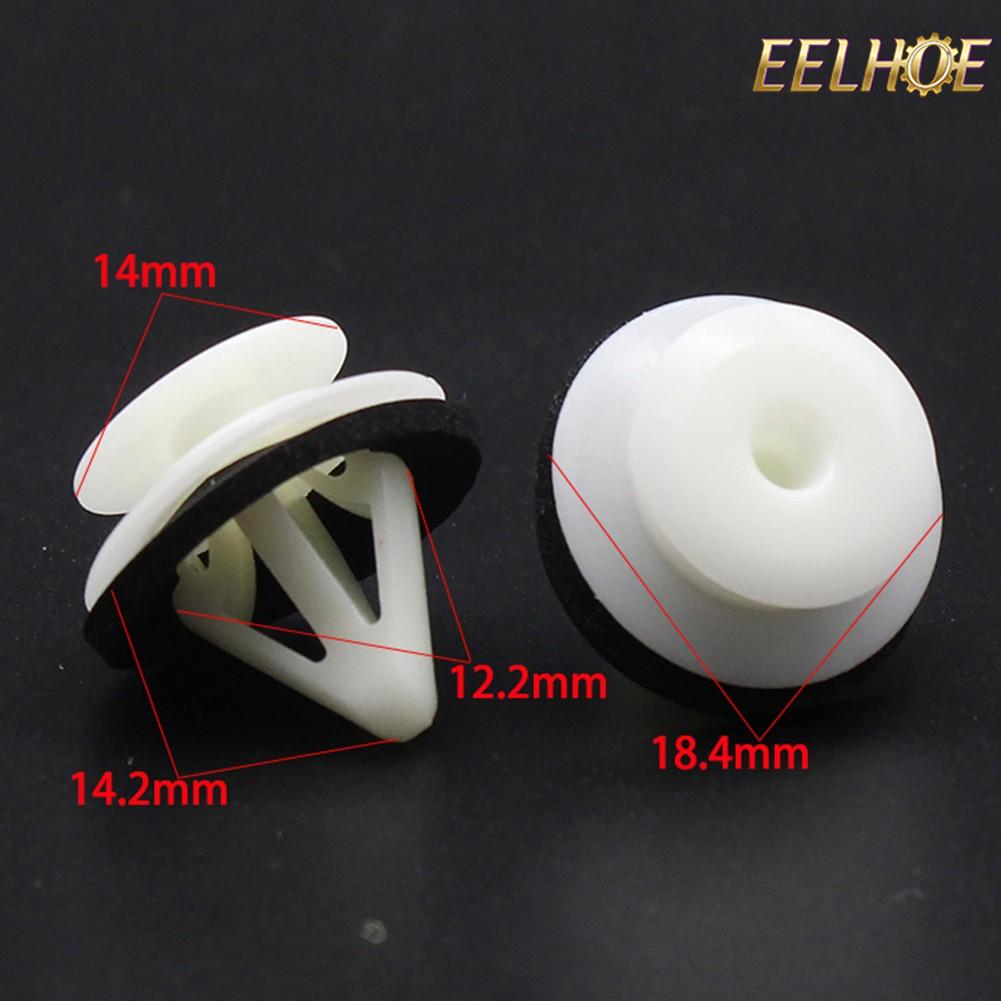 【EELHOE】 Nylon Auto Fastener Clips Door Trim Panel Retainers Suitable for Mazda 3 5 6 [Hot Sale Of New Auto Parts] ราคา 61 บาท*ส่งฟรี
