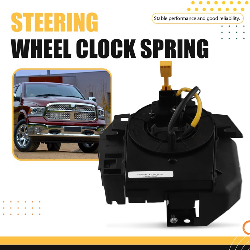 For RAM 1500 Steering Clock Spring Clock Spring with Angle Sensor &amp; Heating Harga 416 Ringgit*Penghantaran Percuma