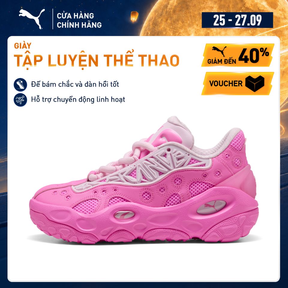 Giày Thể Thao PUMA Unisex La Francé RNR Poison Pink-Pale Pink-Fluro Pink Pes Màu Hồng