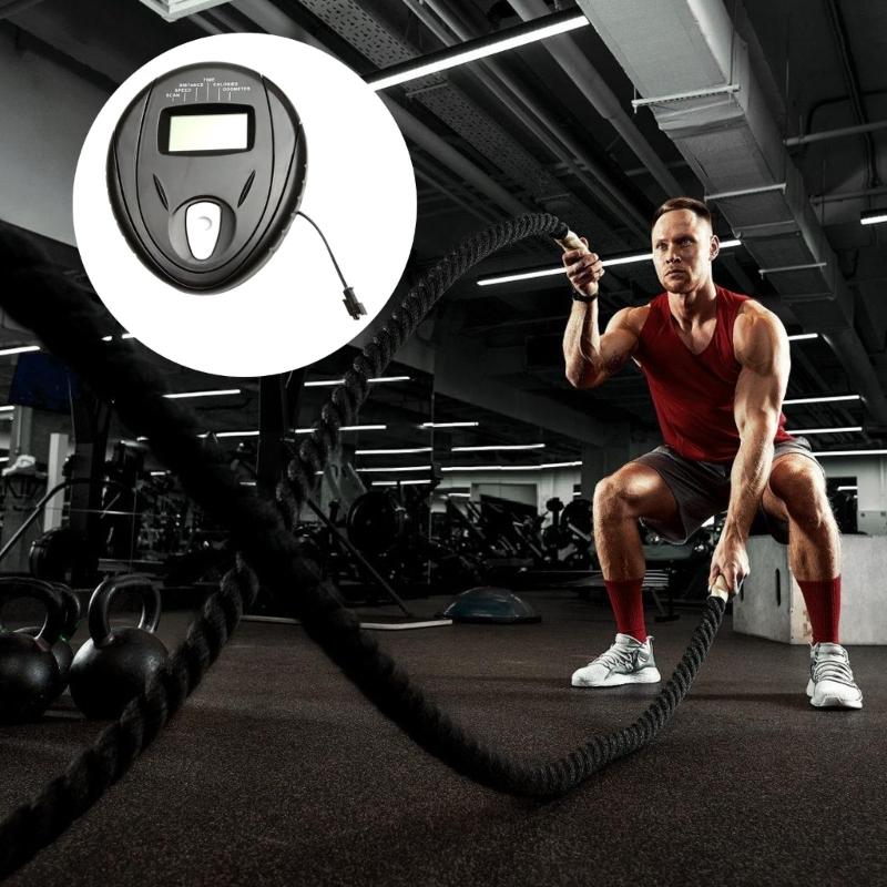 Theo dõi xe đạp cố định với bảng điều khiển đo nhịp tim và calo để tăng cường kết quả tập thể dục
