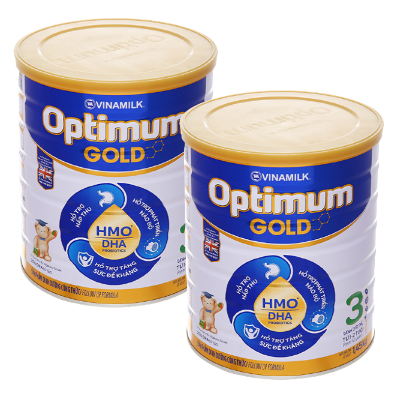 Sữa bột Optimum Gold 3 1500g cho trẻ từ 1 - 2 tuổi