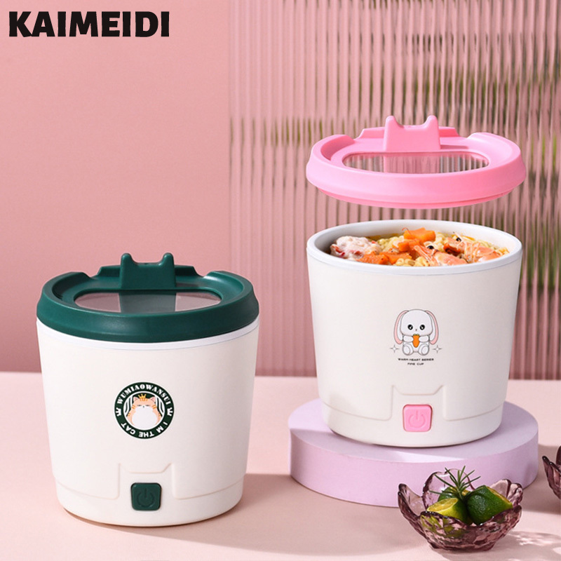 KAIMEIDI Mini nồi nấu ăn bằng điện nồi áp suất lót chống dính nồi cơm điện mini 1.2L